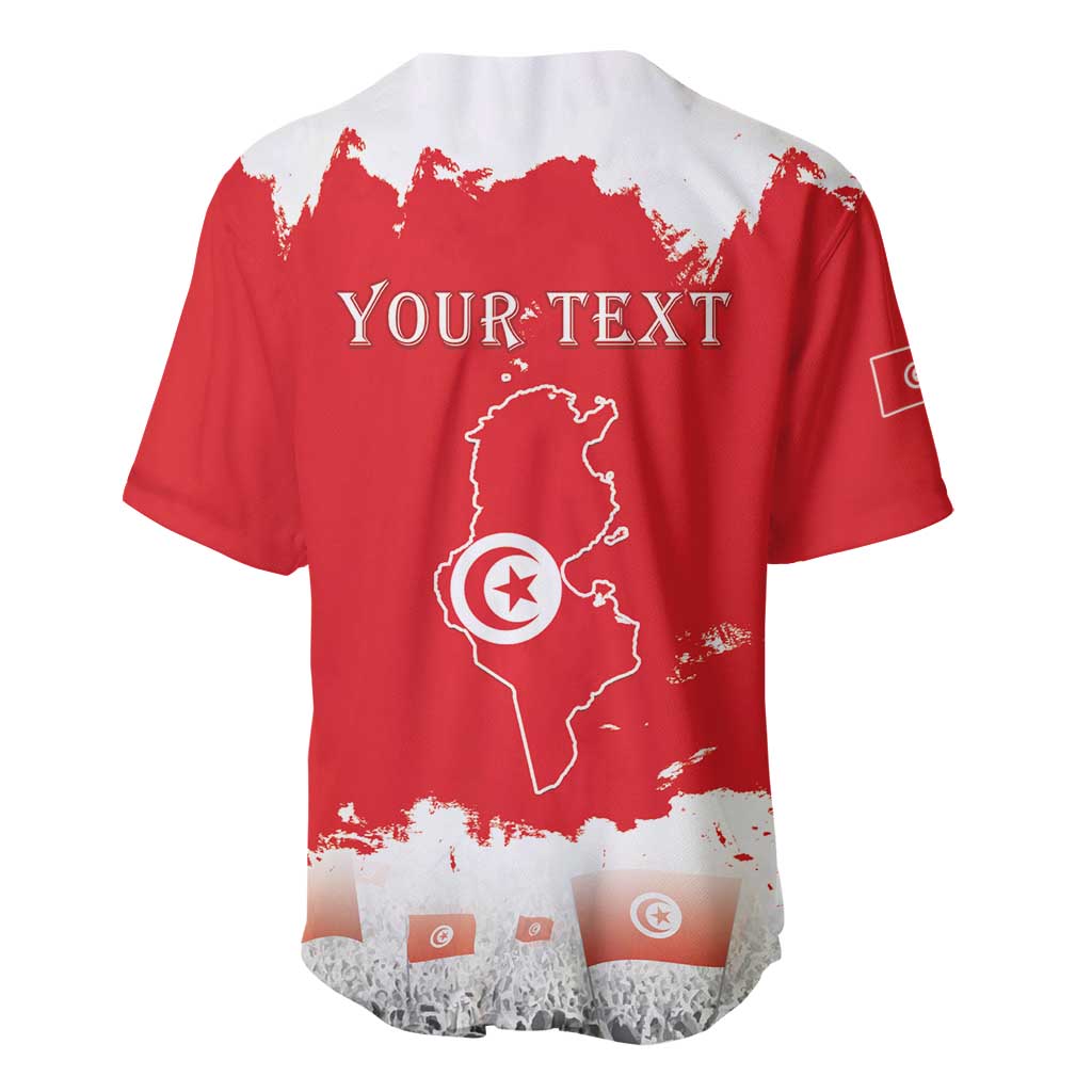 Personalized Afro Tunisia Baseball Jersey Happy 69th Anniversary Independence LT15