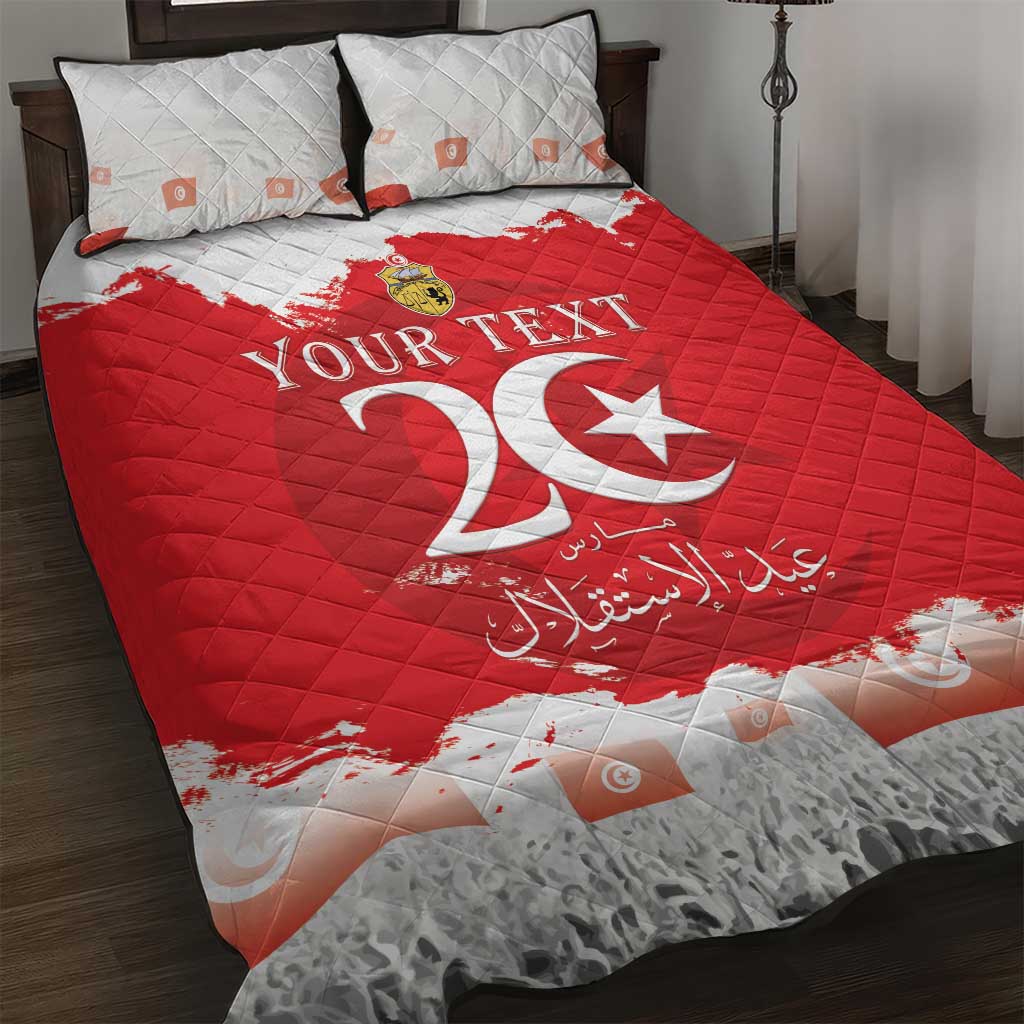 Personalized Afro Tunisia Quilt Bed Set Happy 69th Anniversary Independence LT15