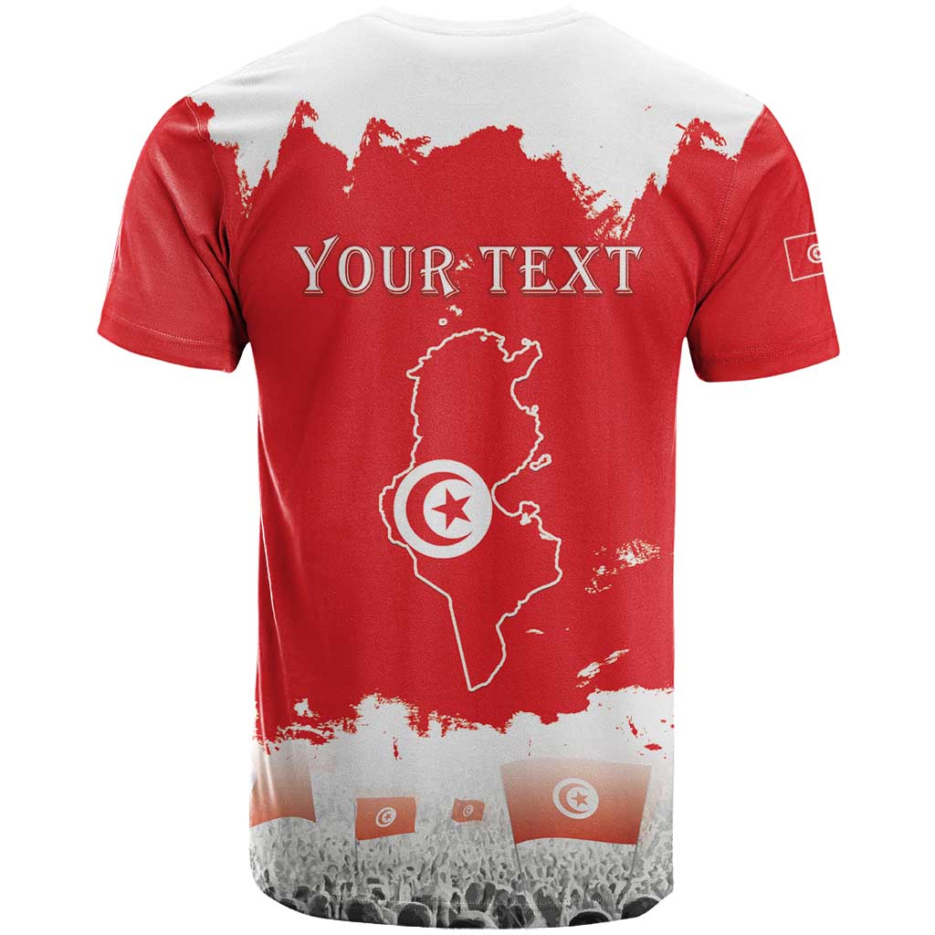 Personalized Afro Tunisia T shirt Happy 69th Anniversary Independence LT15