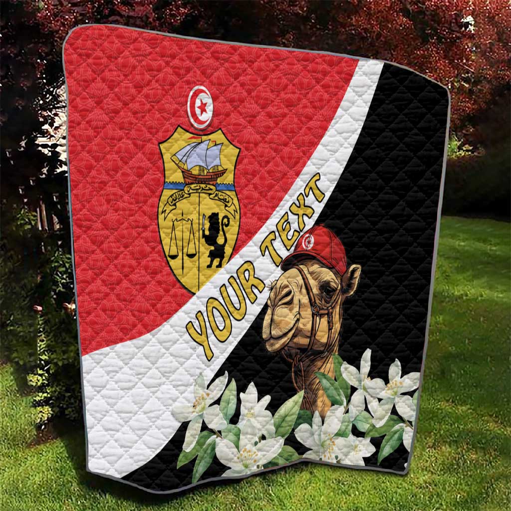 Personalized Afro Tunisia Quilt Camelus Dromedarius With Jasmine LT15