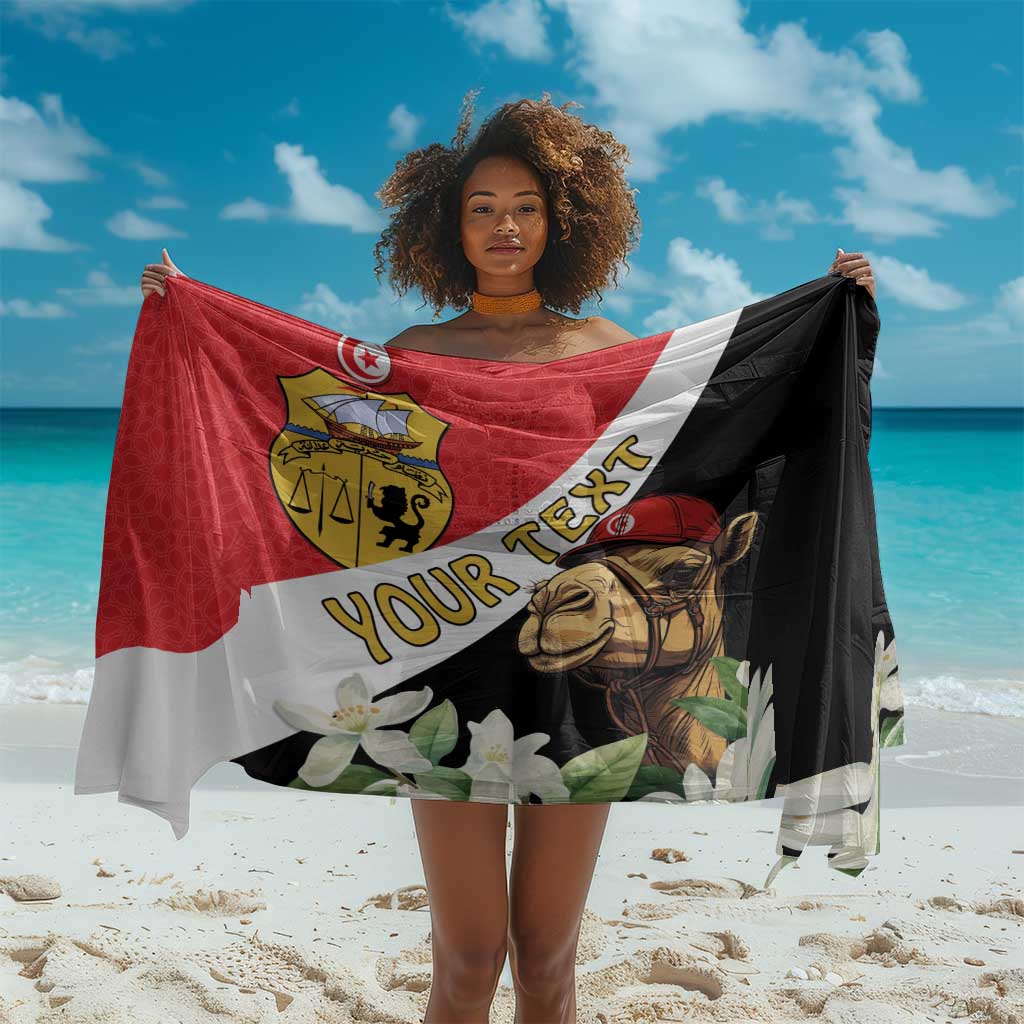 Personalized Afro Tunisia Sarong Camelus Dromedarius With Jasmine LT15