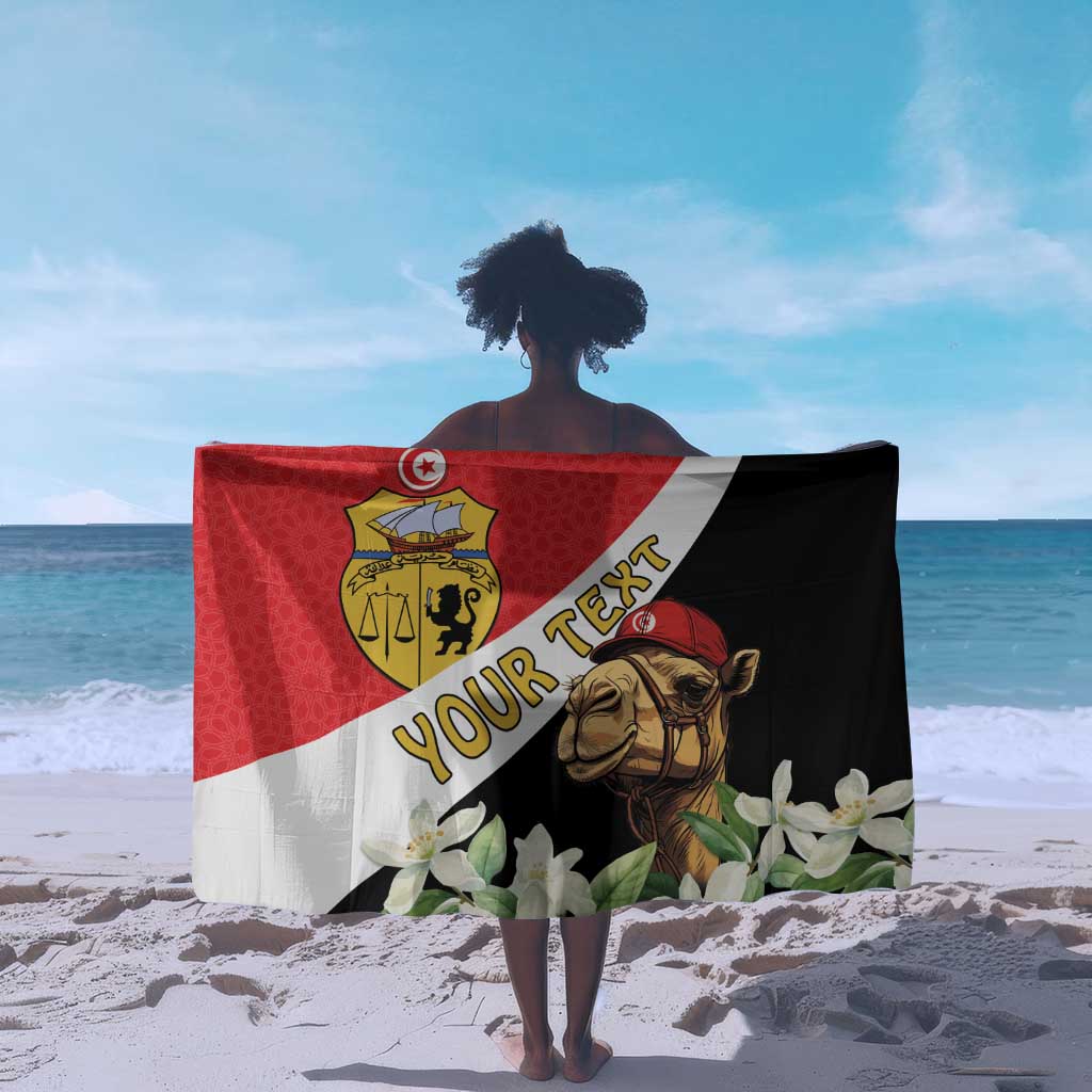 Personalized Afro Tunisia Sarong Camelus Dromedarius With Jasmine LT15