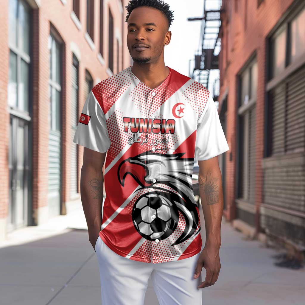 Custom Tunisia Football Baseball Jersey Go Eagles of Carthage LT15
