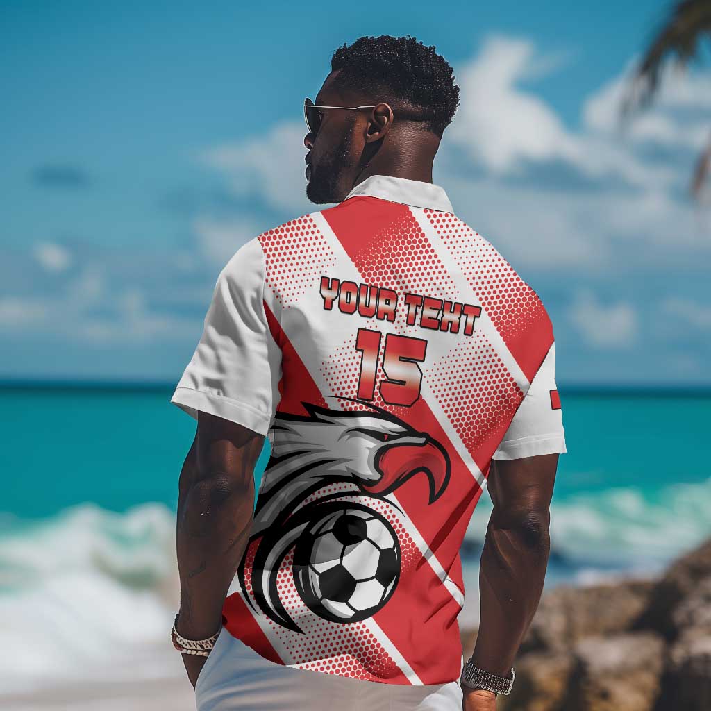 Custom Tunisia Football Hawaiian Shirt Go Eagles of Carthage LT15