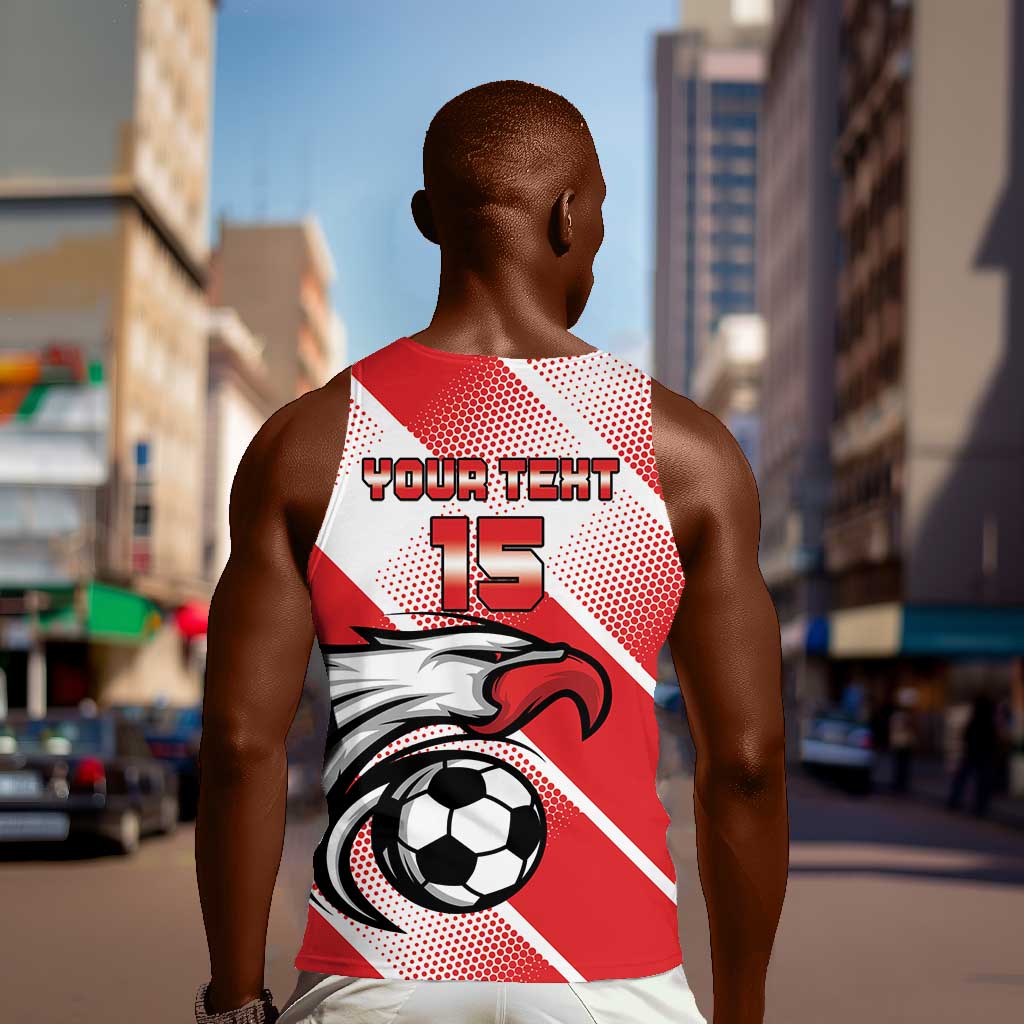 Custom Tunisia Football Men Tank Top Go Eagles of Carthage LT15