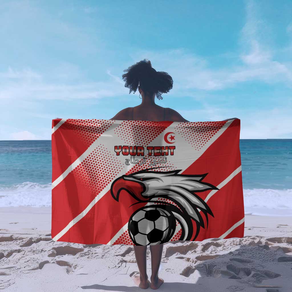 Custom Tunisia Football Sarong Go Eagles of Carthage LT15