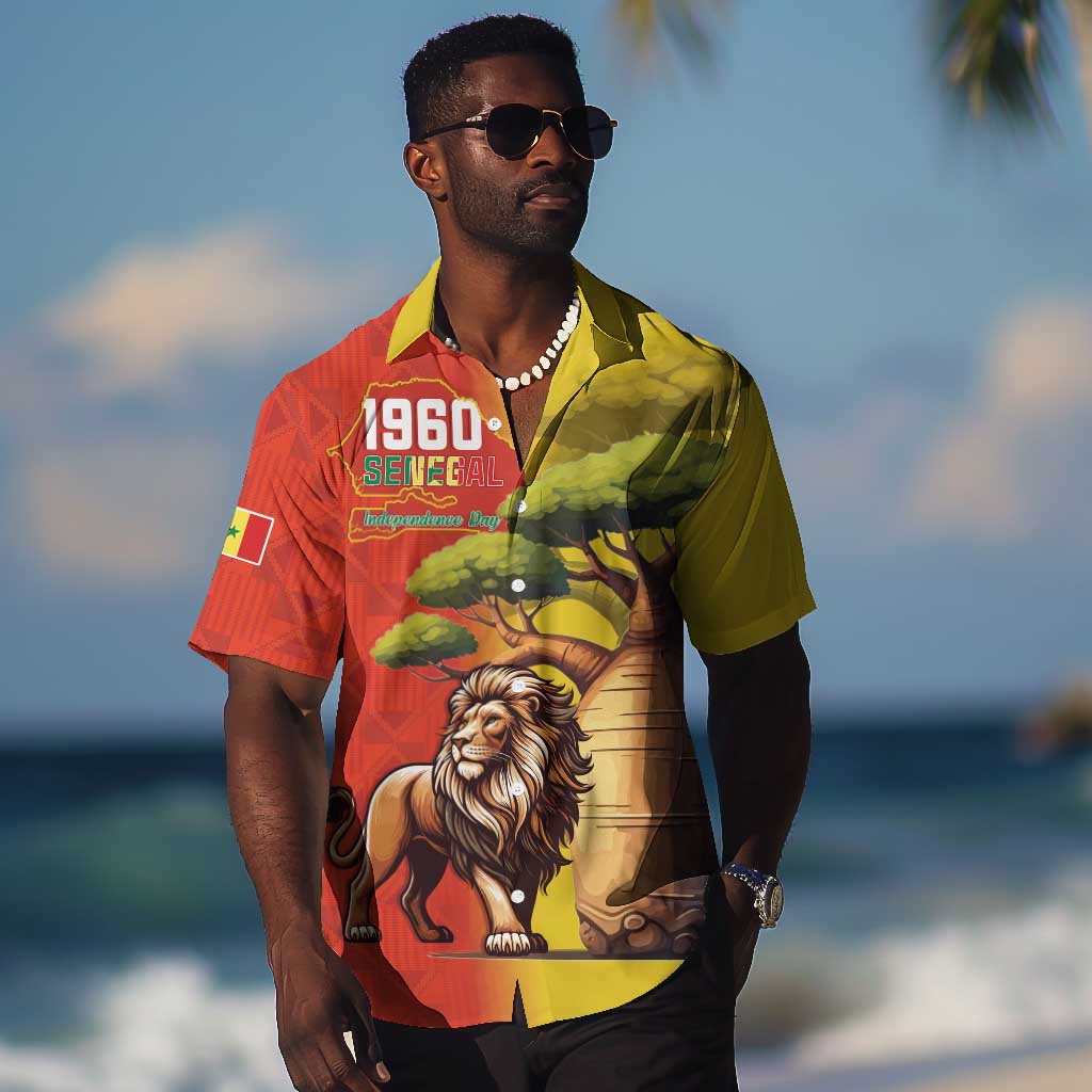 Afro Senegal Independence Day Hawaiian Shirt 65th Anniversary - Kente Pattern LT15