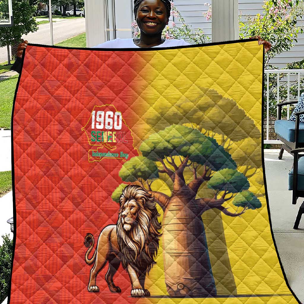 Afro Senegal Independence Day Quilt 65th Anniversary - Kente Pattern LT15