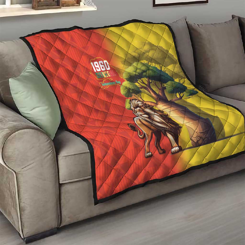 Afro Senegal Independence Day Quilt 65th Anniversary - Kente Pattern LT15
