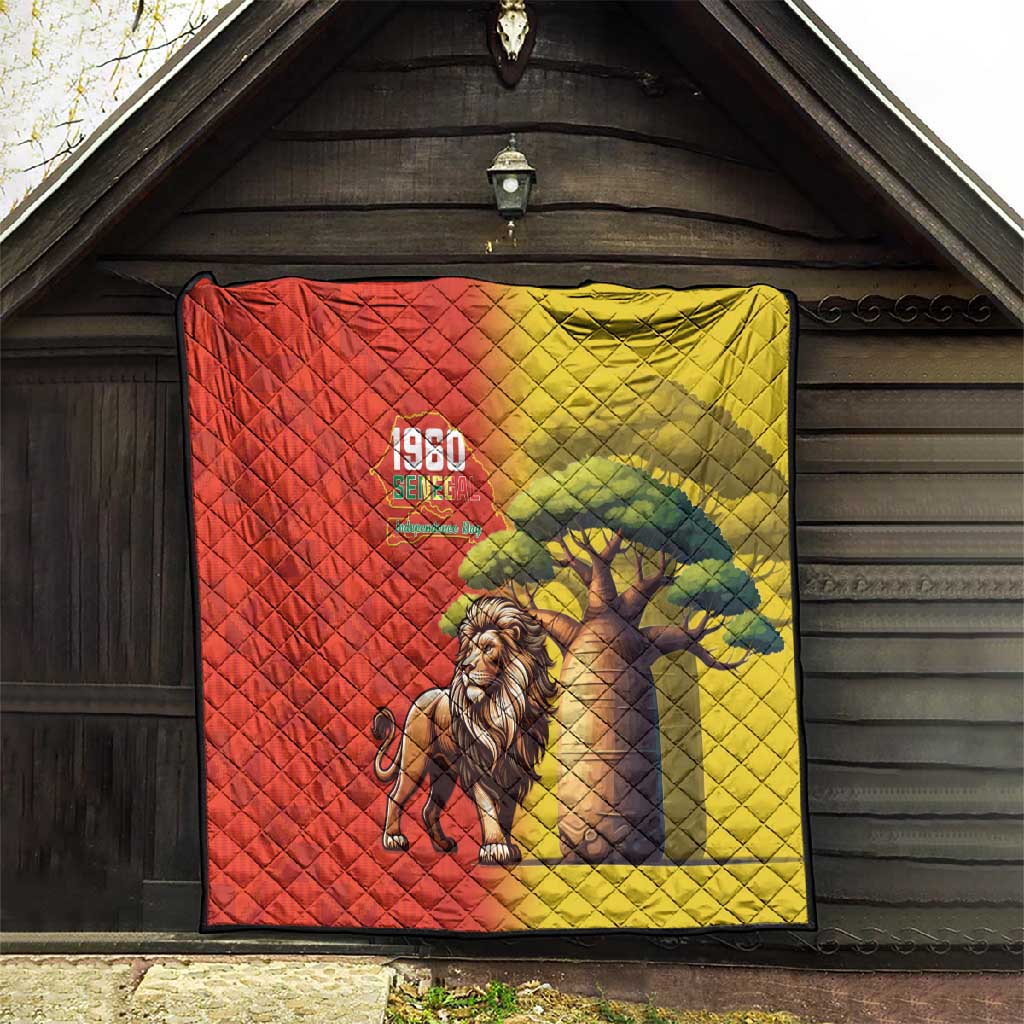 Afro Senegal Independence Day Quilt 65th Anniversary - Kente Pattern LT15