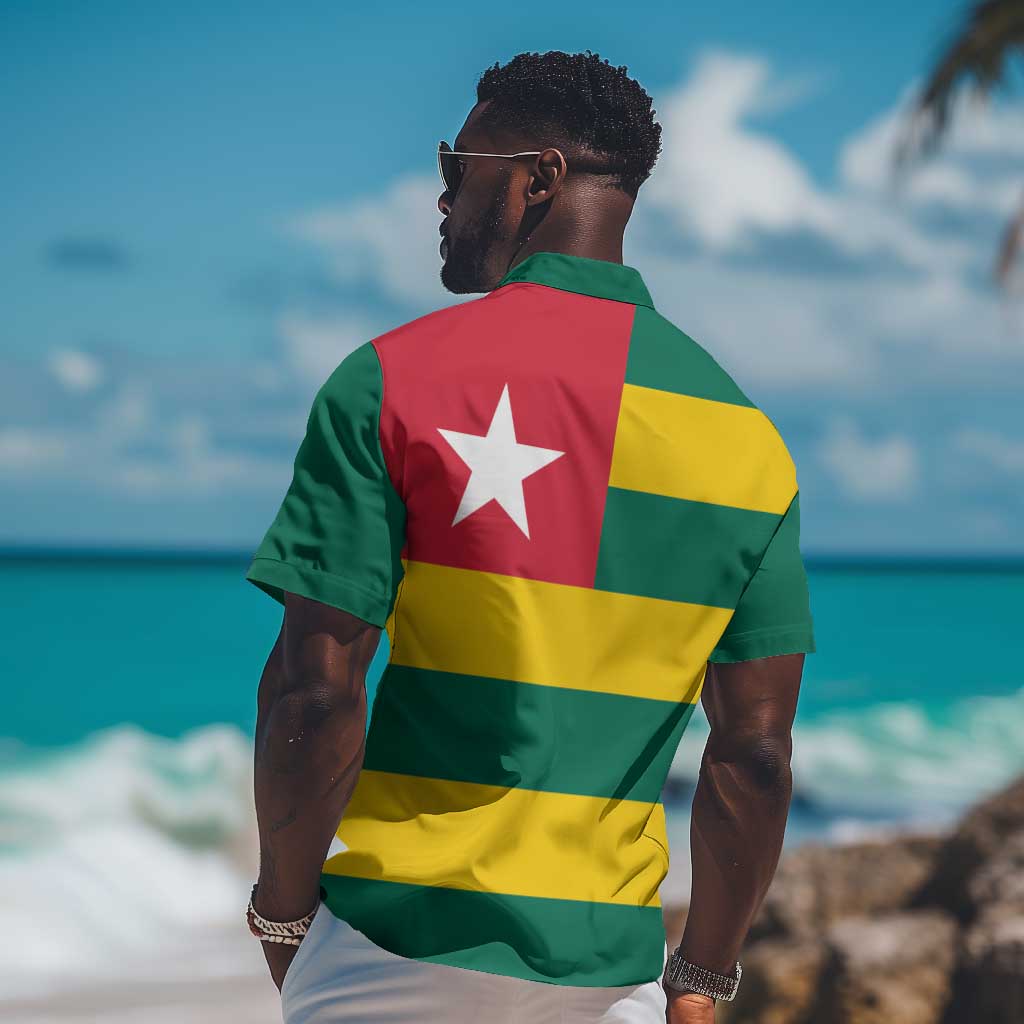 Togolese Independence Day Hawaiian Shirt Flag Style LT15