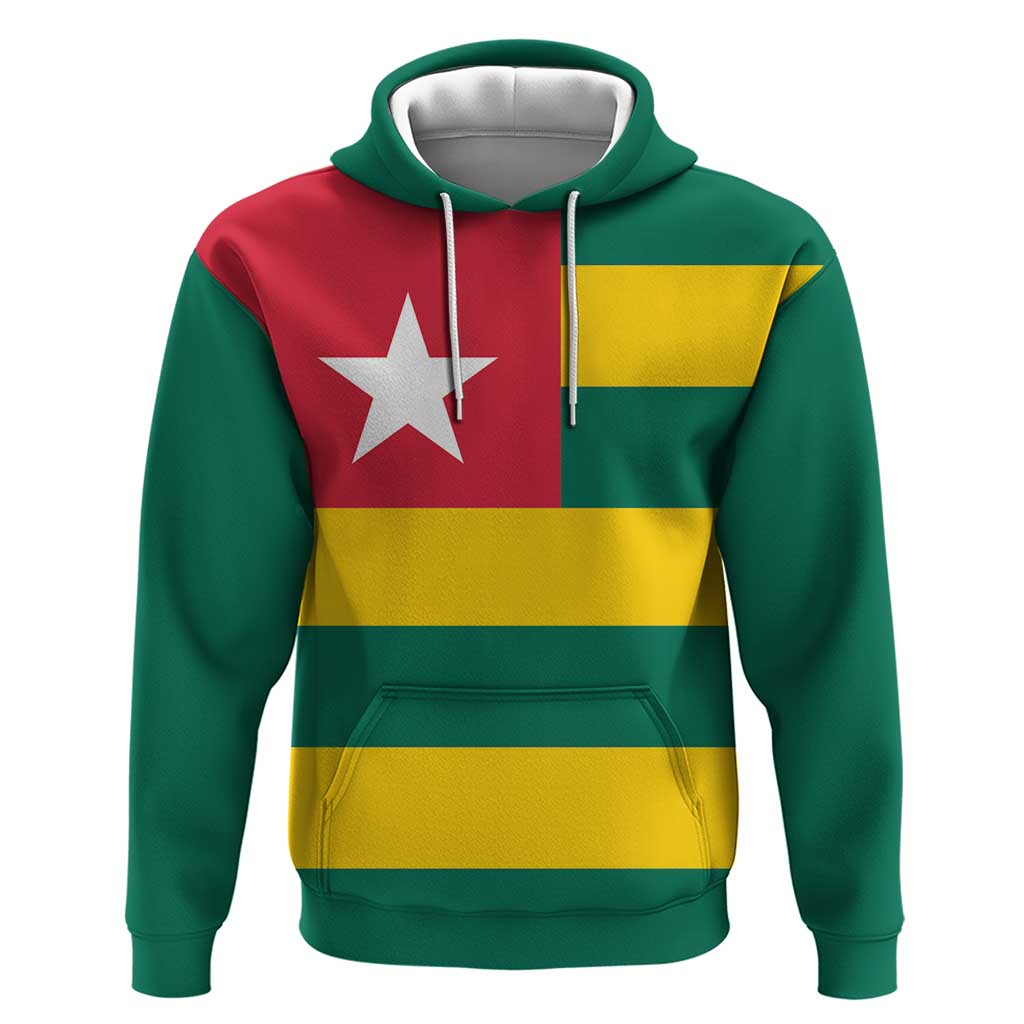 Togo Country Flag Hoodie Togolese Independence LT15