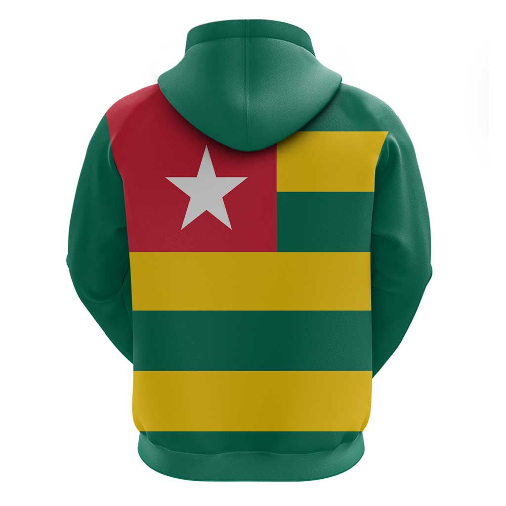Togo Country Flag Hoodie Togolese Independence LT15