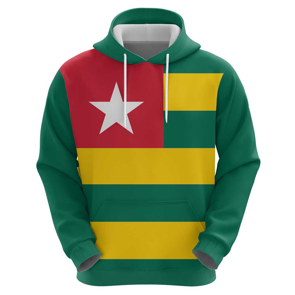 Togo Country Flag Hoodie Togolese Independence LT15