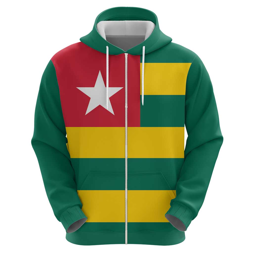 Togo Country Flag Hoodie Togolese Independence LT15