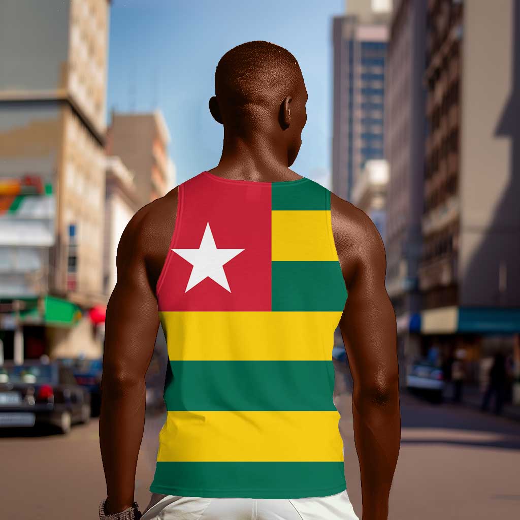 Togolese Independence Day Men Tank Top Flag Style LT15
