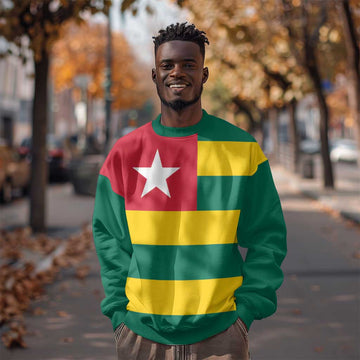 Togolese Independence Day Sweatshirt Flag Style LT15