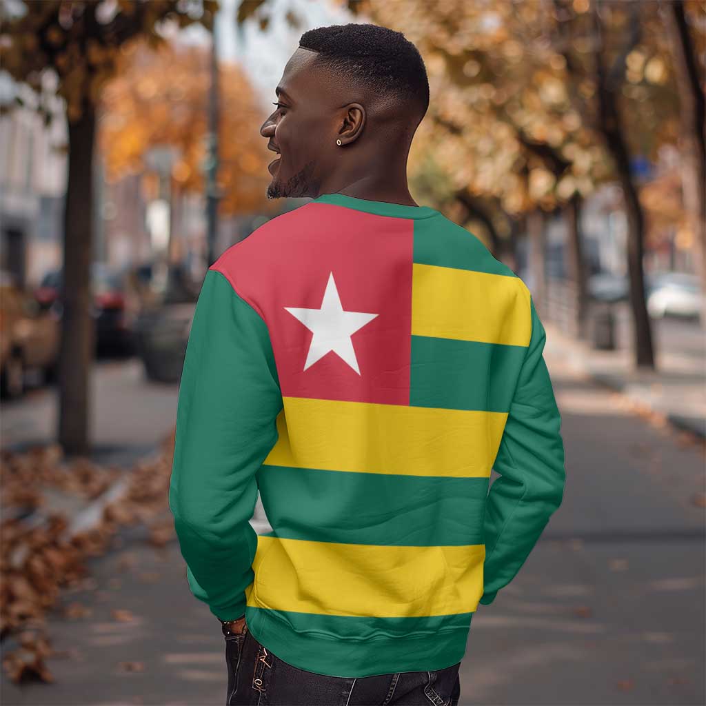 Togolese Independence Day Sweatshirt Flag Style LT15