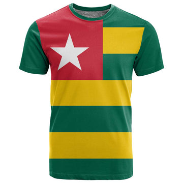 Togolese Independence Day T shirt Flag Style LT15