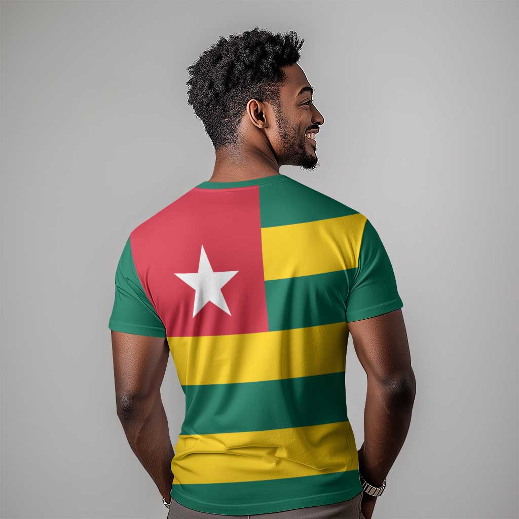 Togolese Independence Day T shirt Flag Style LT15