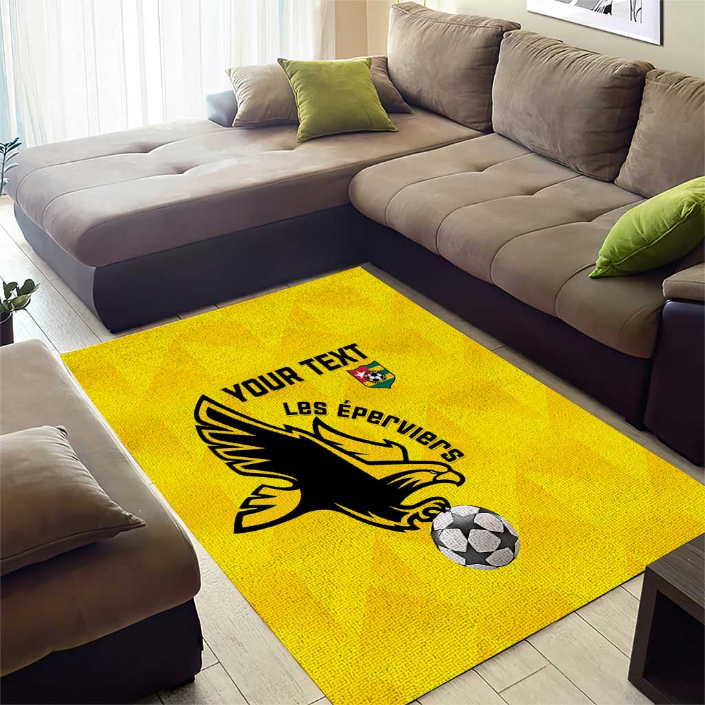 Custom Togo Football Area Rug Go Champions LT15