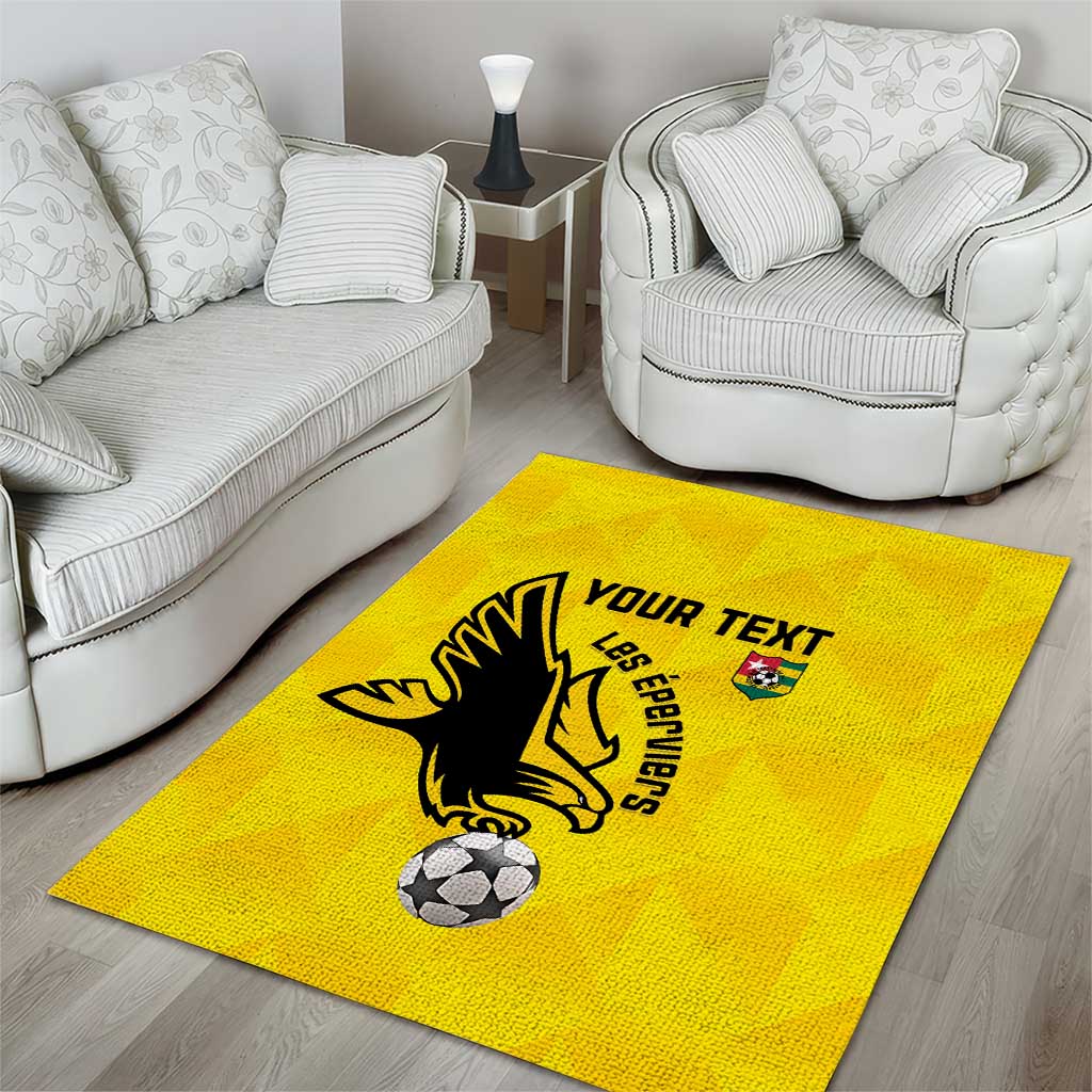 Custom Togo Football Area Rug Go Champions LT15