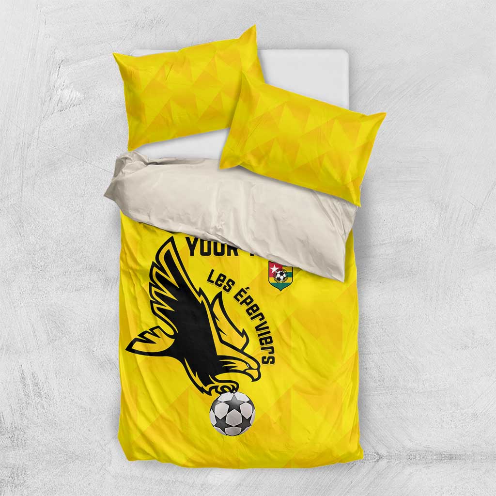 Custom Togo Football Bedding Set Go Champions LT15