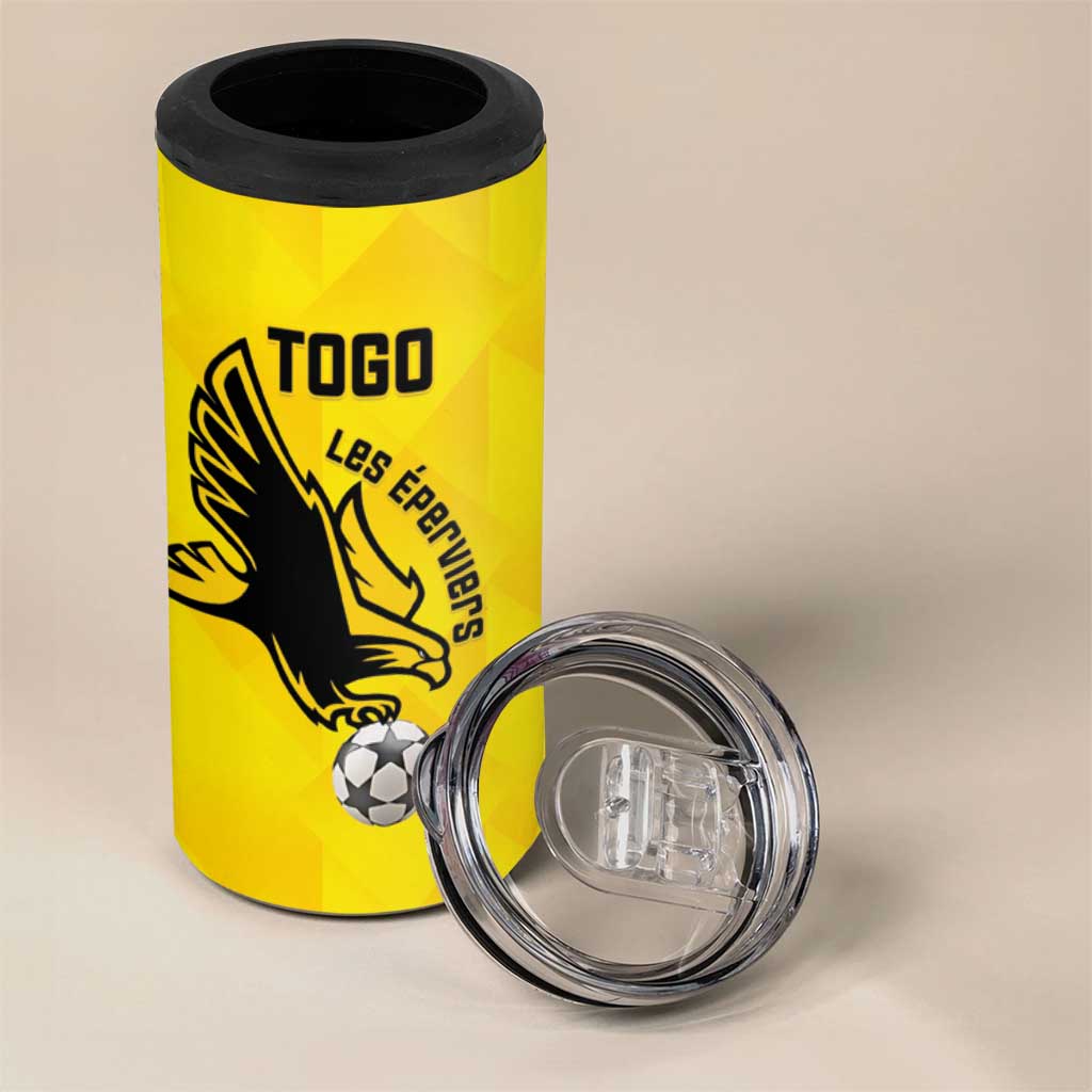 Custom Togo Football 4 in 1 Can Cooler Tumbler Go Champions LT15