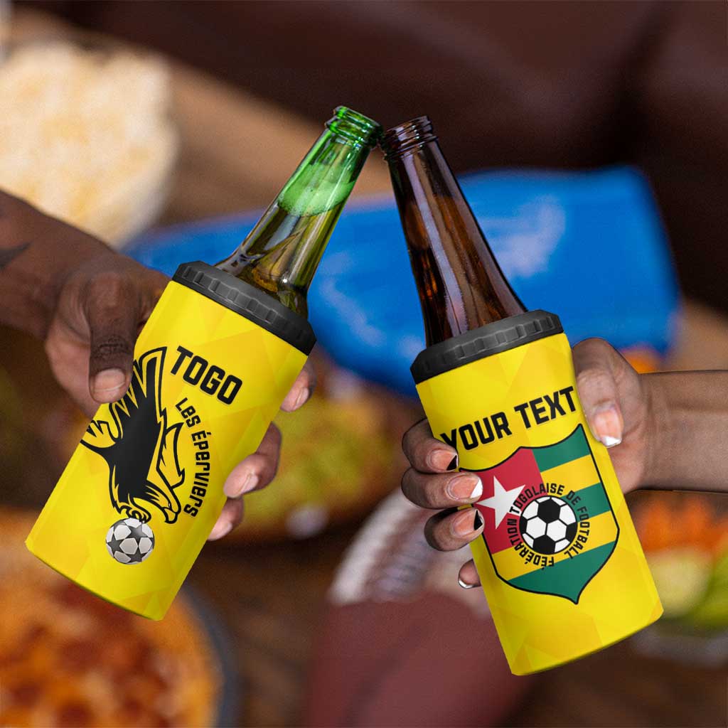 Custom Togo Football 4 in 1 Can Cooler Tumbler Go Champions LT15