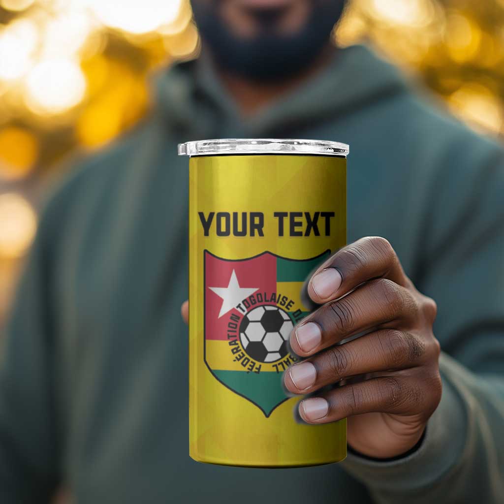 Custom Togo Football 4 in 1 Can Cooler Tumbler Go Champions LT15