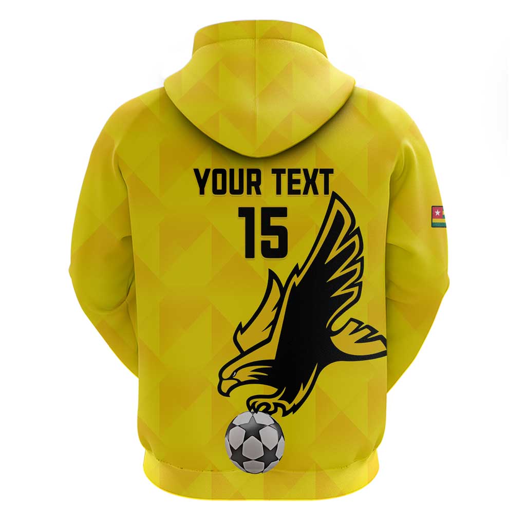 Custom Togo Football Hoodie Come On Les Eperviers LT15