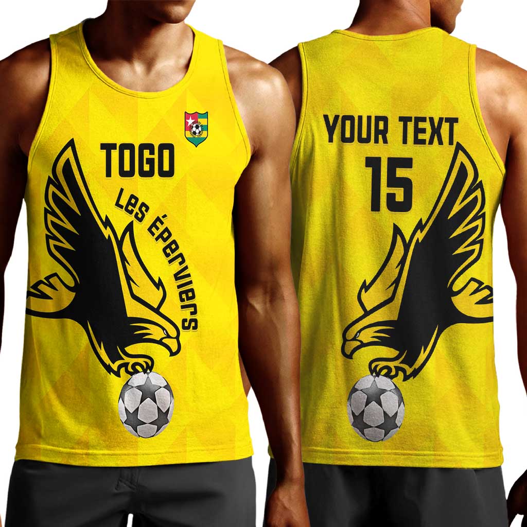 Custom Togo Football Men Tank Top Go Champions LT15