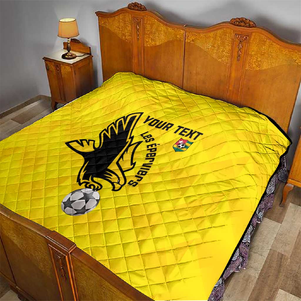 Custom Togo Football Quilt Go Champions LT15