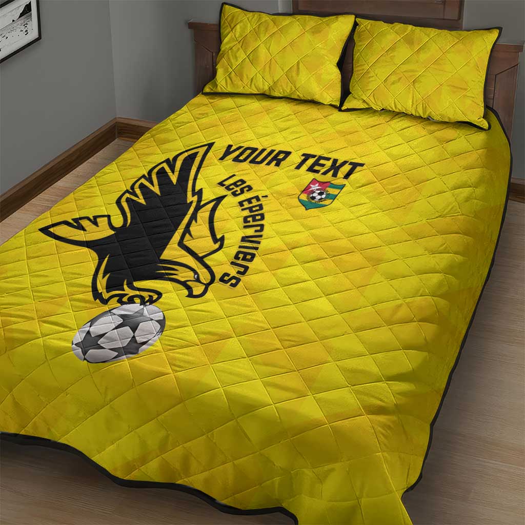 Custom Togo Football Quilt Bed Set Go Champions LT15