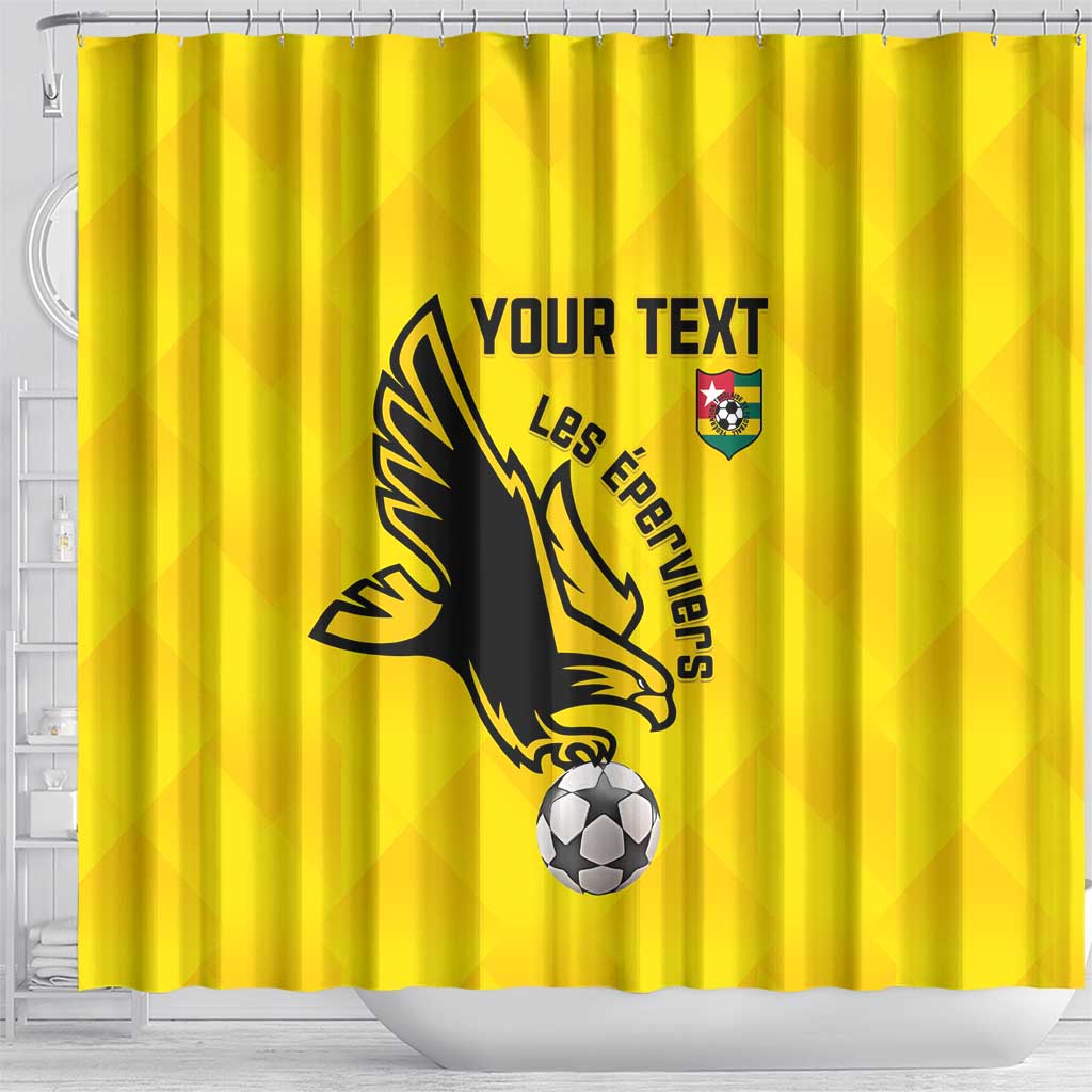 Custom Togo Football Shower Curtain Come On Les Eperviers LT15