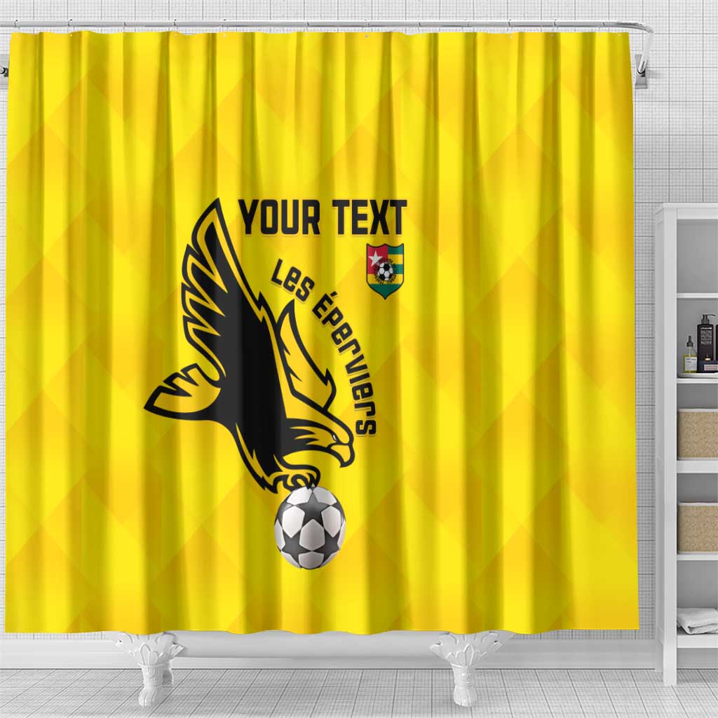 Custom Togo Football Shower Curtain Come On Les Eperviers LT15