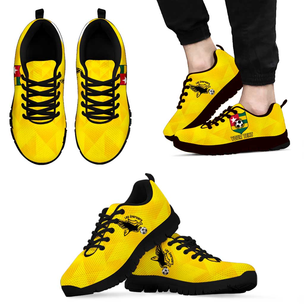 Personalised Togo Football Sneakers Come On Les Eperviers LT15