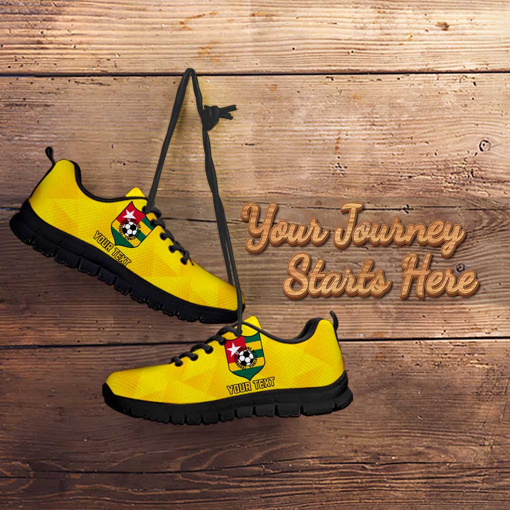 Personalised Togo Football Sneakers Come On Les Eperviers LT15