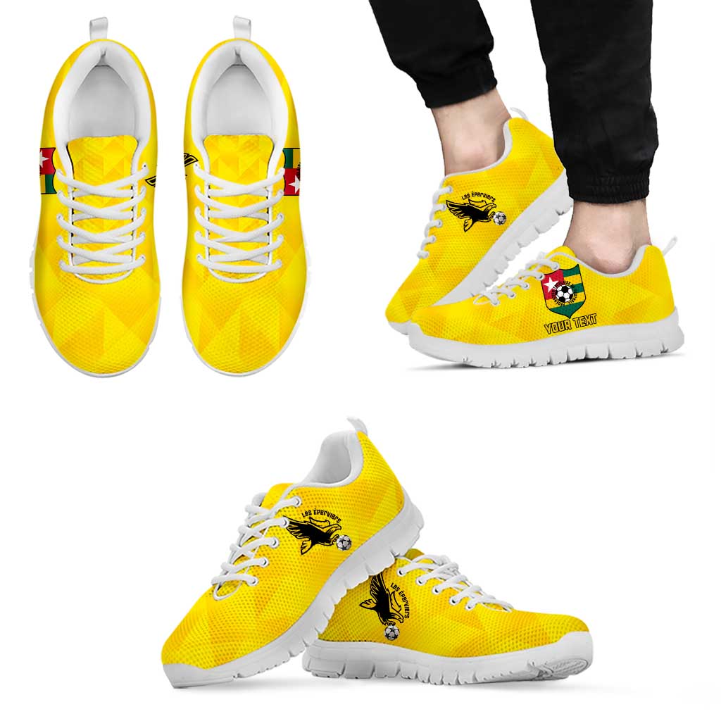 Personalised Togo Football Sneakers Come On Les Eperviers LT15