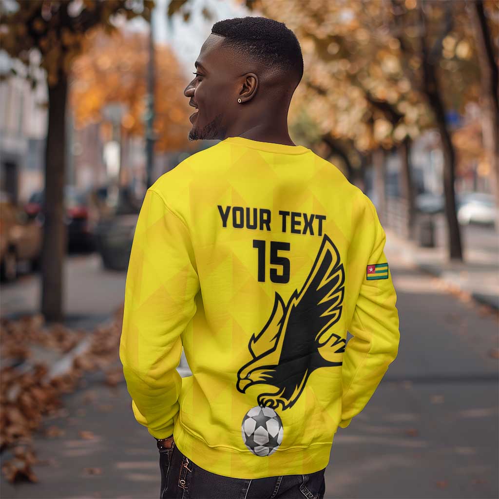 Custom Togo Football Sweatshirt Go Champions LT15