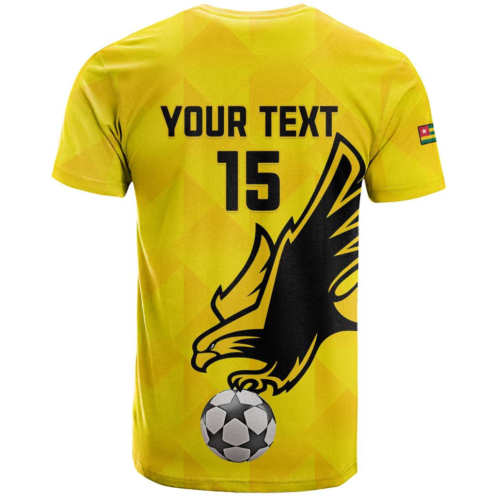 Custom Togo Football T shirt Go Champions LT15