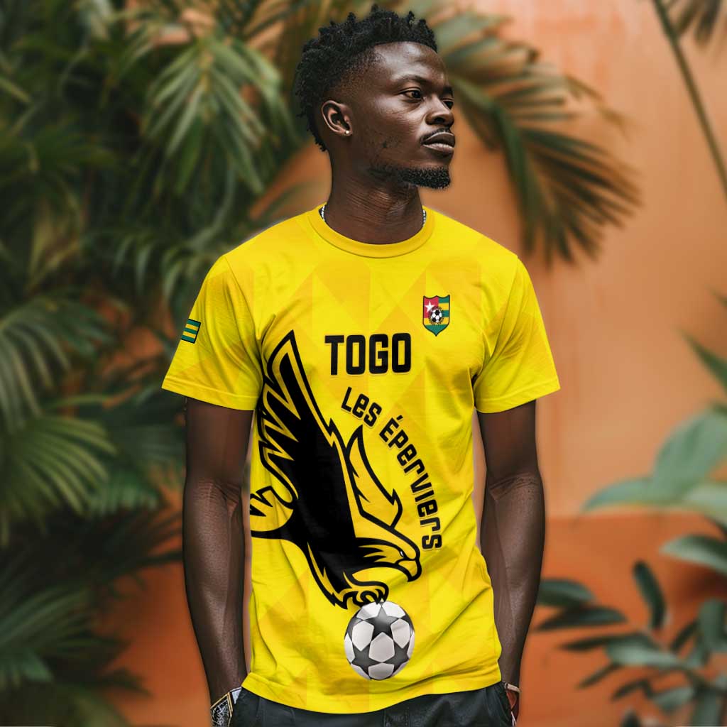 Custom Togo Football T shirt Go Champions LT15