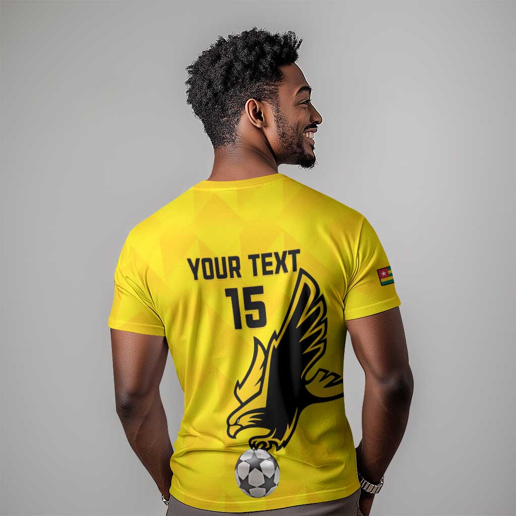Custom Togo Football T shirt Go Champions LT15
