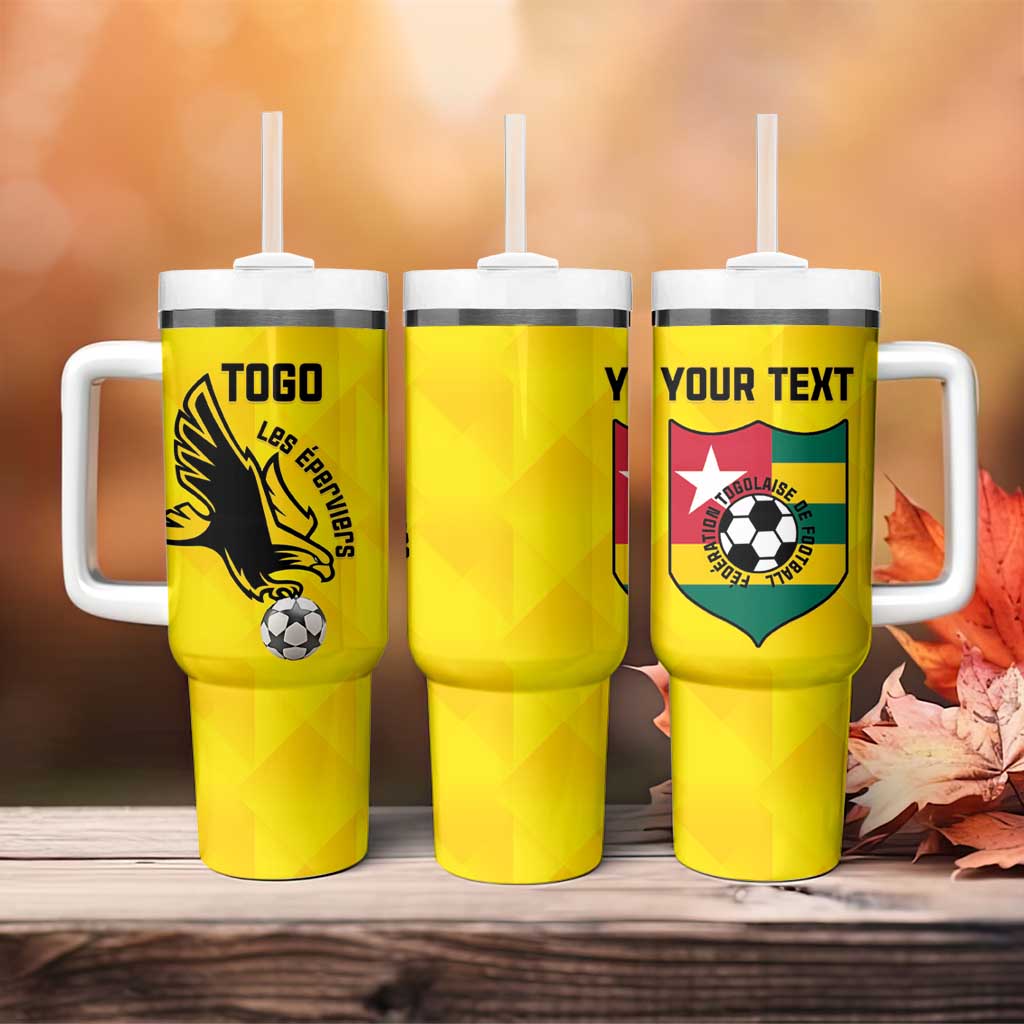 Custom Togo Football Tumbler With Handle Go Champions LT15