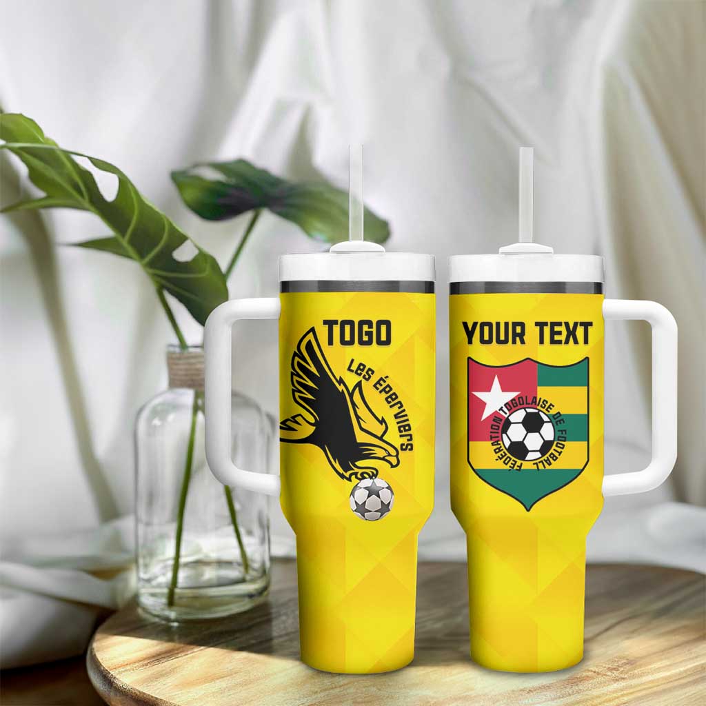Custom Togo Football Tumbler With Handle Go Champions LT15