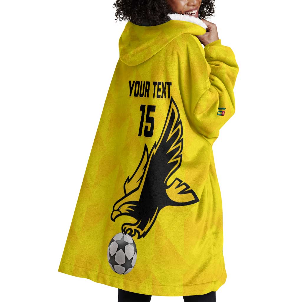 Custom Togo Football Wearable Blanket Hoodie Go Champions LT15