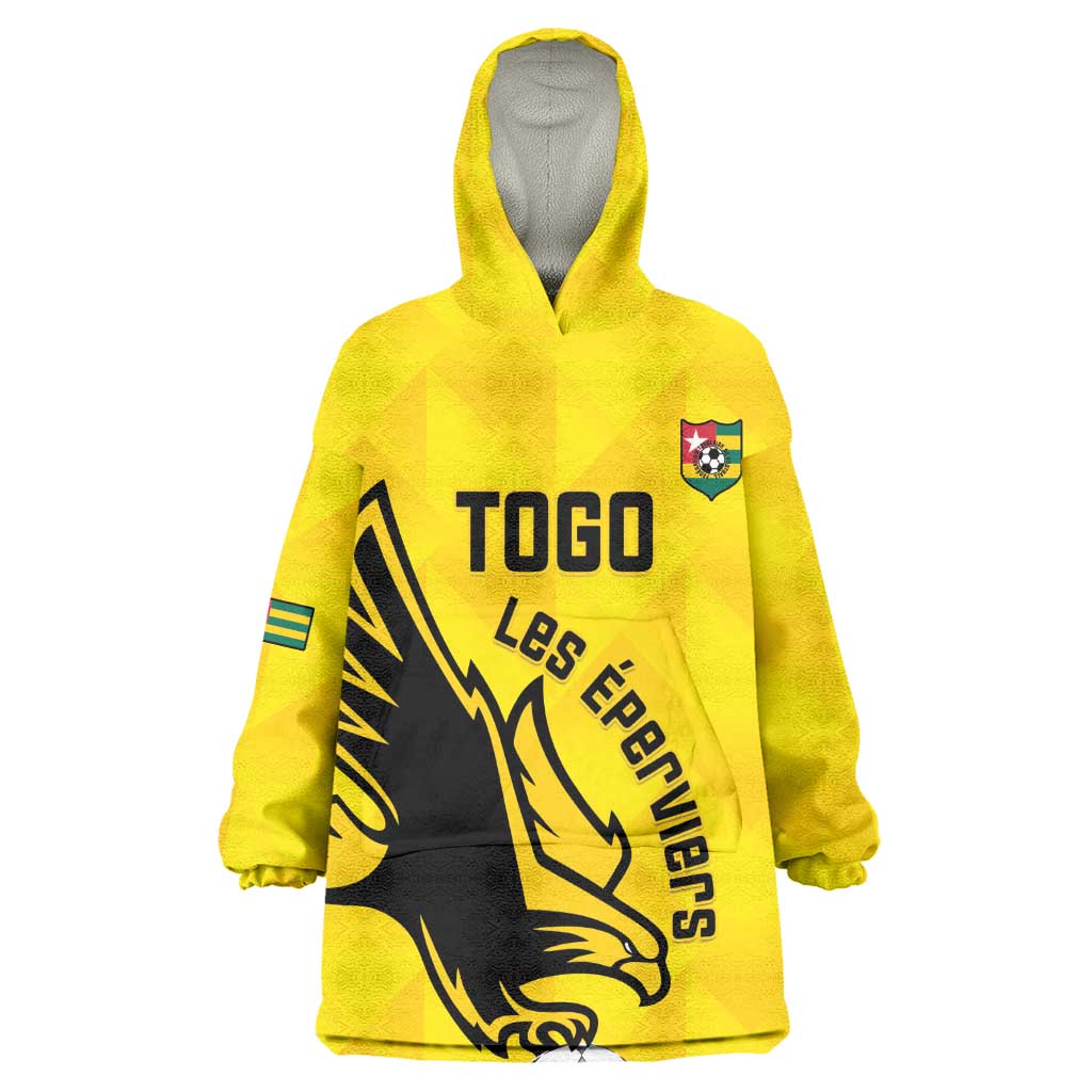 Custom Togo Football Wearable Blanket Hoodie Go Champions LT15