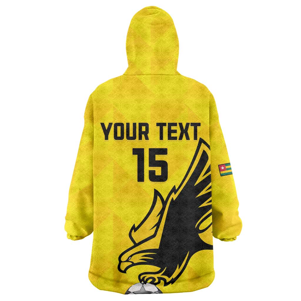 Custom Togo Football Wearable Blanket Hoodie Go Champions LT15