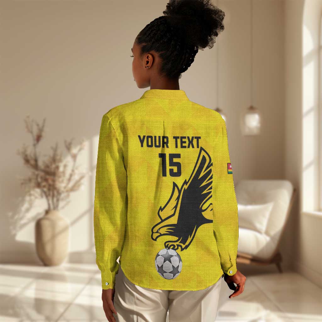Custom Togo Football Women Casual Shirt Go Champions LT15