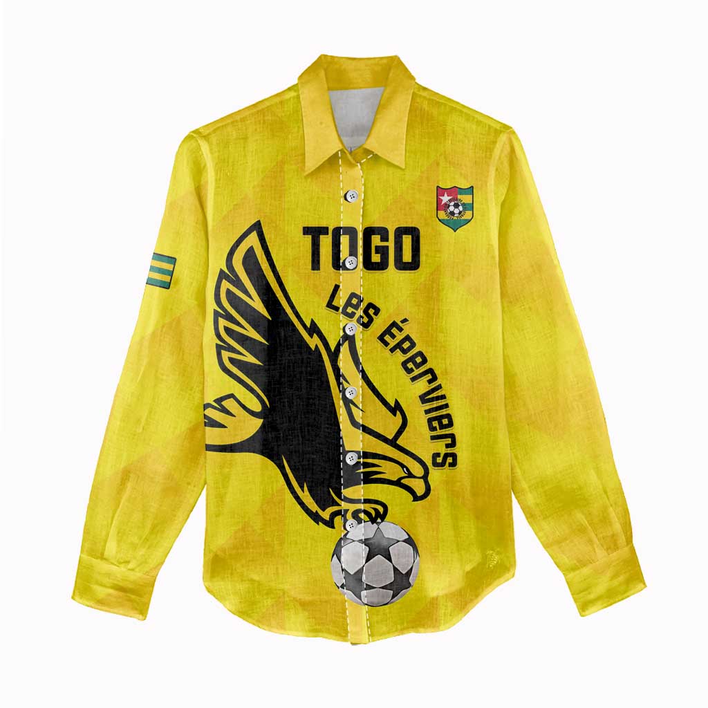Custom Togo Football Women Casual Shirt Go Champions LT15